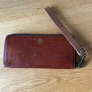 Handcrafted leather wallet